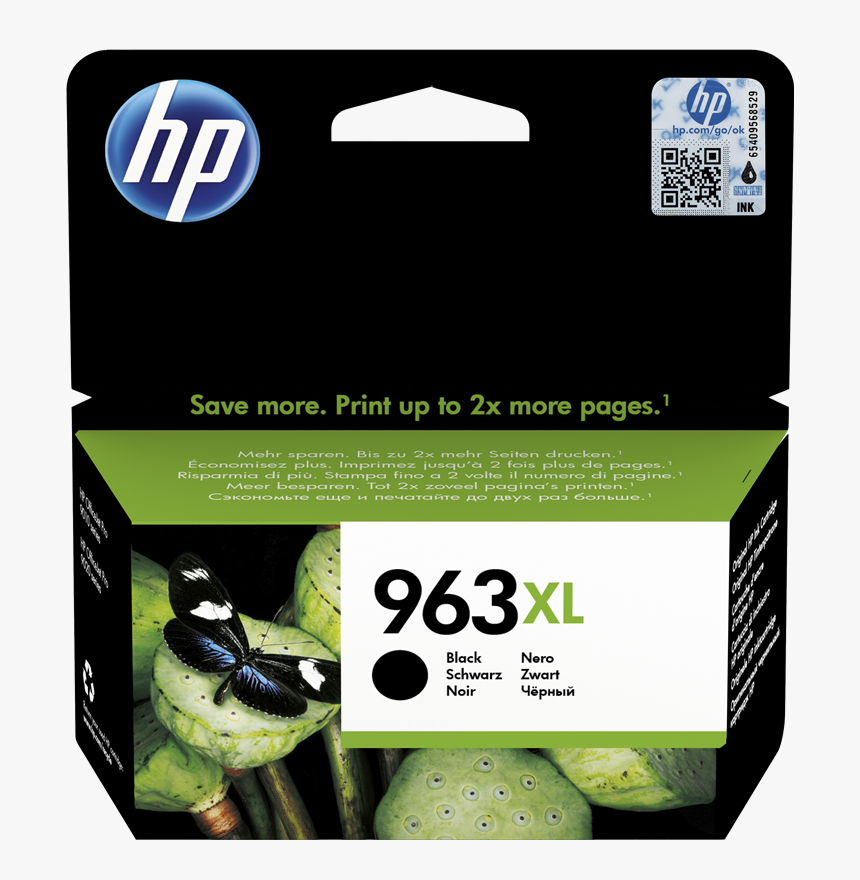 Hp 963xl Black, HD Png Download, Free Download