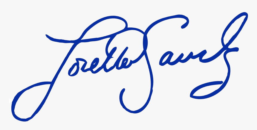 Loretta Sanchez"s Signature - Signature Png Blue, Transparent Png, Free Download