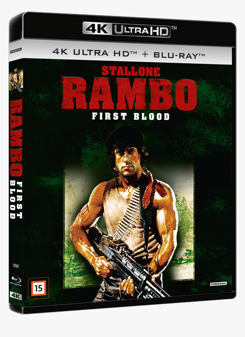 Bluray Rambo First Blood, HD Png Download, Free Download