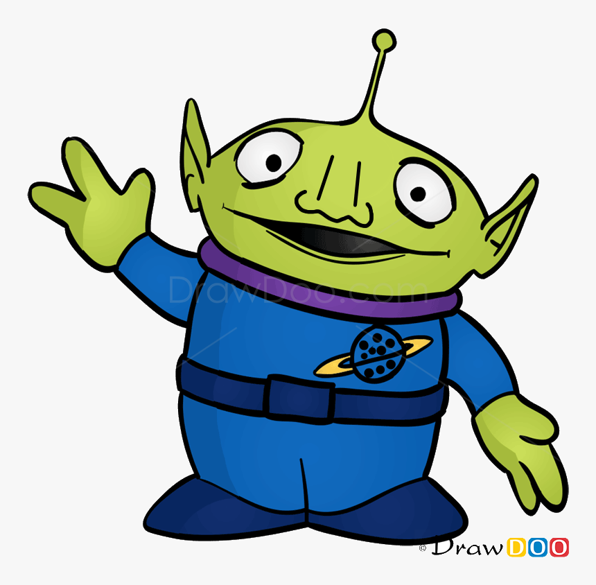 Toy Story Alien Drawing , Png Download - Toy Story Alien Drawing, Transparent Png, Free Download