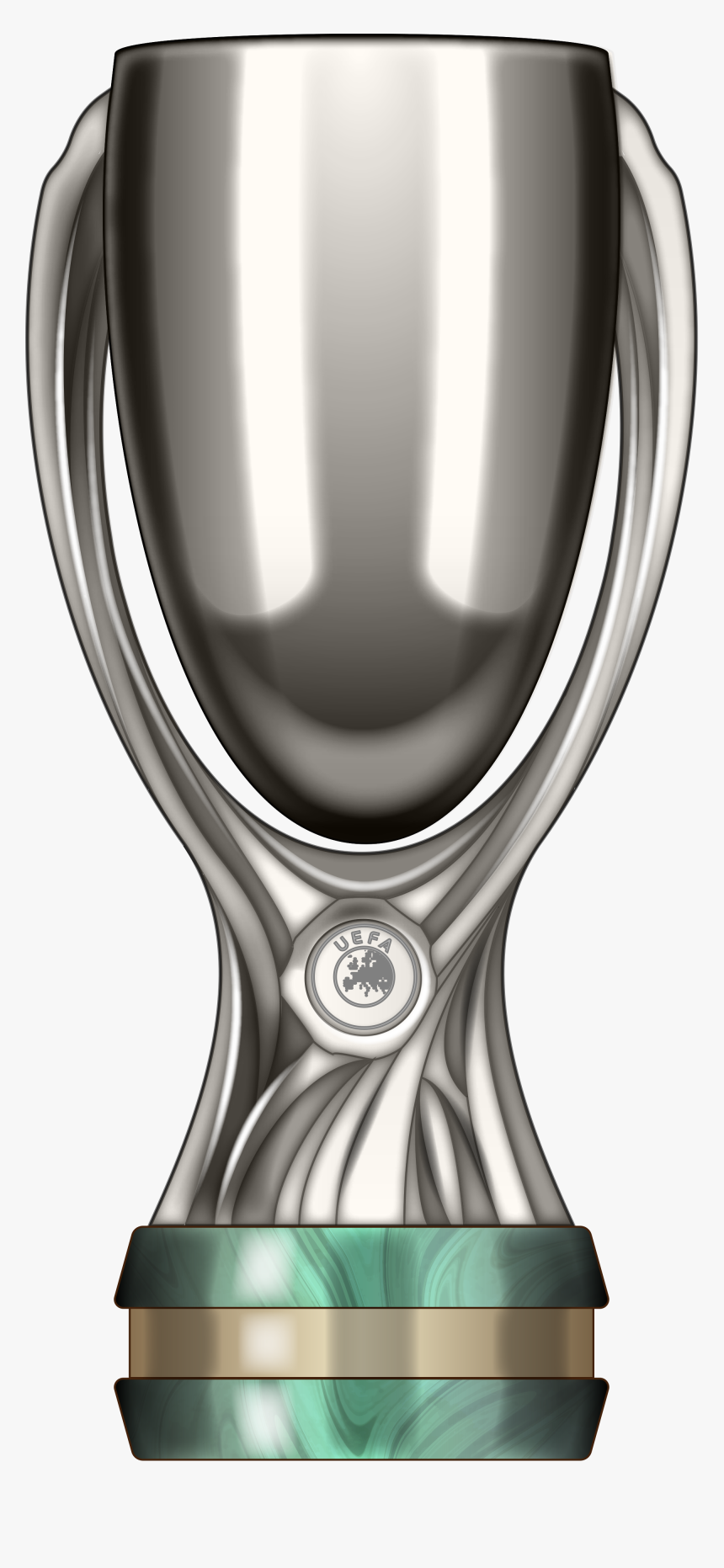 Super Bowl Trophy - Uefa Super Cup Png, Transparent Png, Free Download