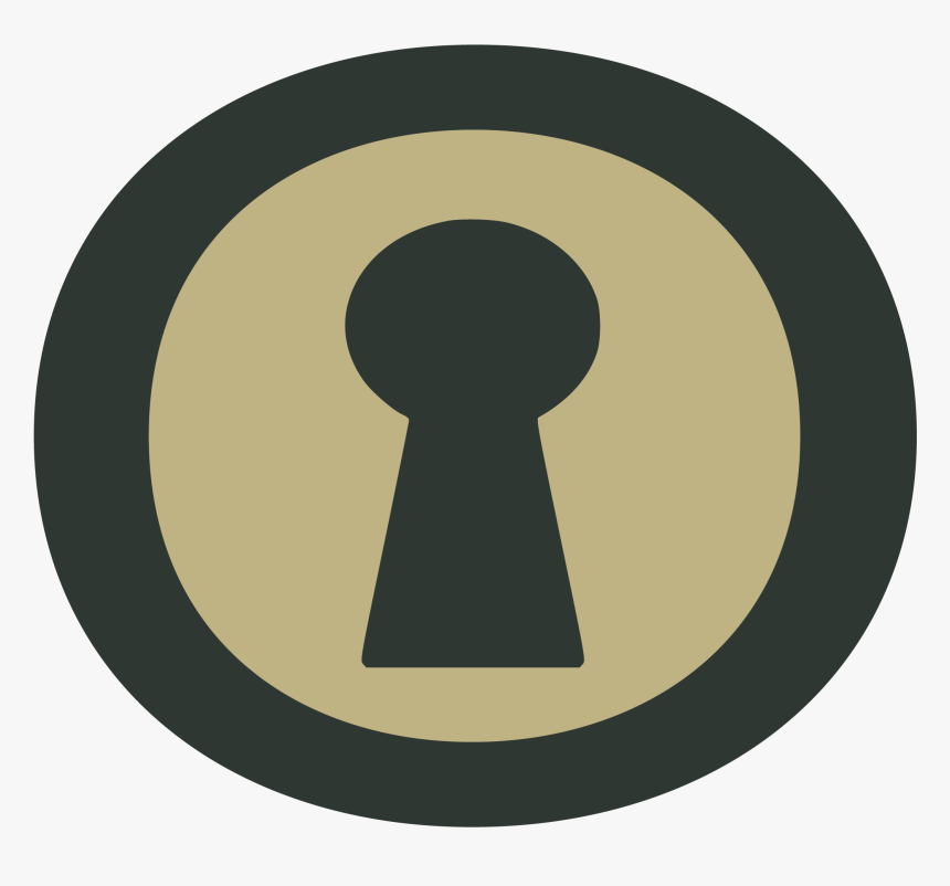 Keyhole-512 - Circle, HD Png Download, Free Download