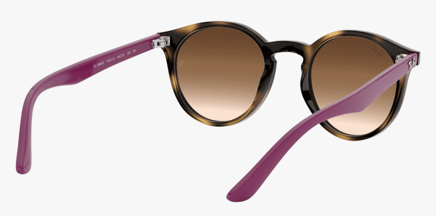 Keyhole Round Sunglasses In Havana Violet Clipart , - Shadow, HD Png Download, Free Download