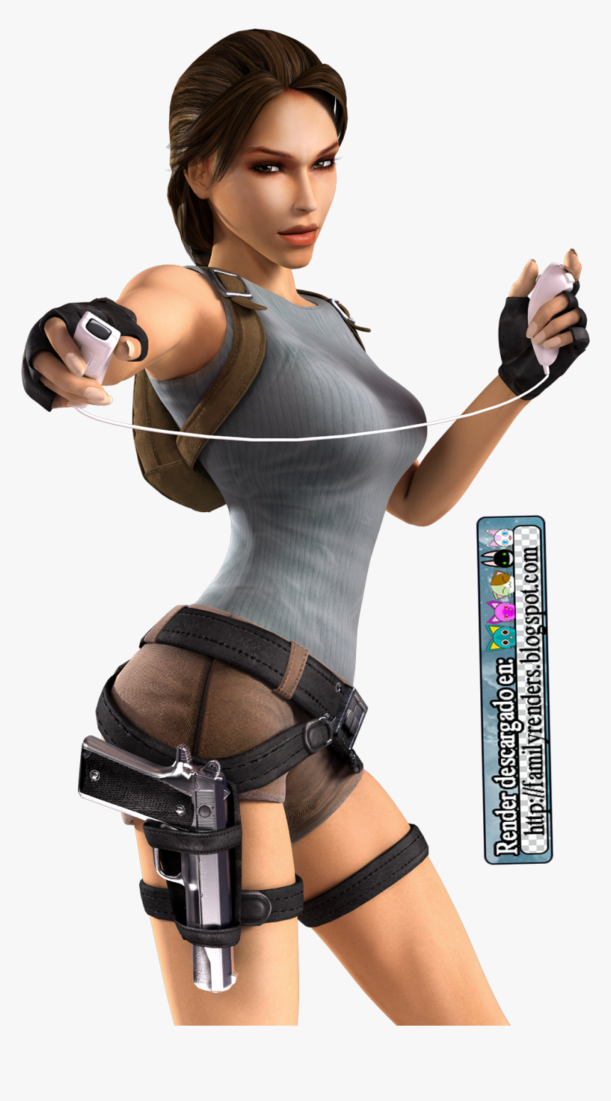 Lara Croft Anniversary Png, Transparent Png, Free Download