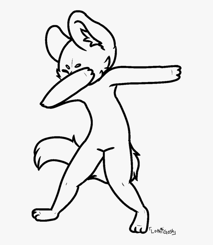 Furry Dab Base, HD Png Download, Free Download