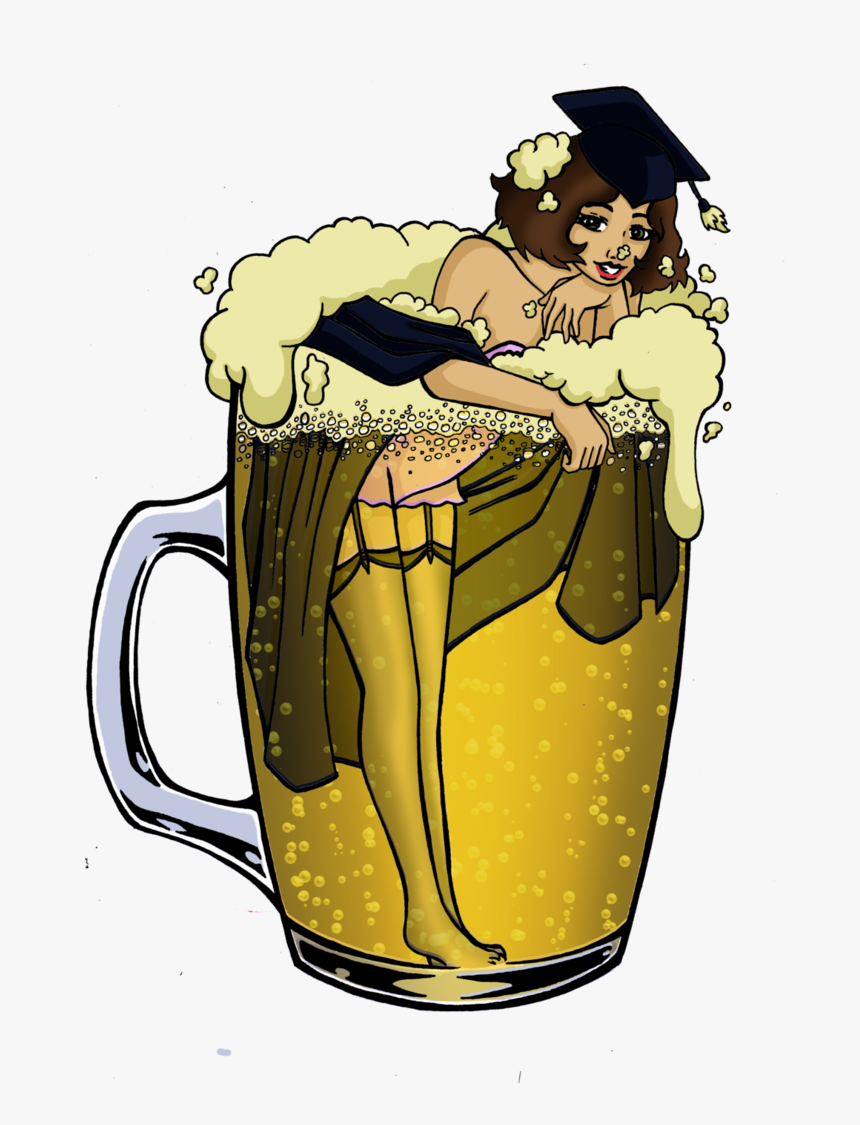 Thumb Image - Beer Pin Up Art, HD Png Download, Free Download