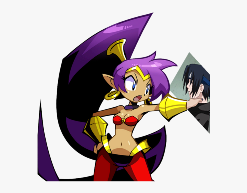 Sasuke Choke Edits - Shantae Pose Shantae Half Genie Hero Shantae, HD Png Download, Free Download