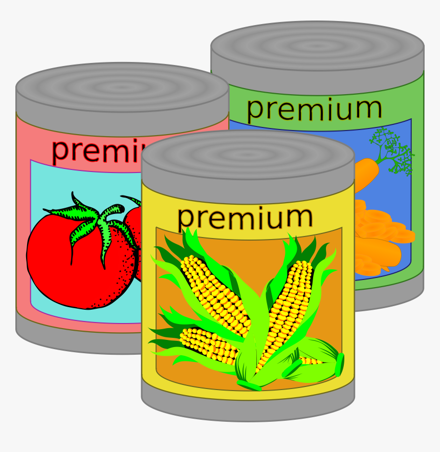 Canned Goods Clip Arts, HD Png Download, Free Download