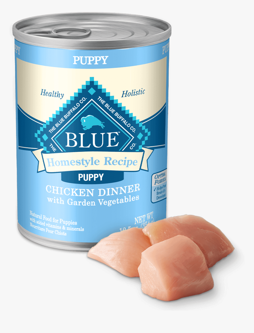 Blue Homestyle Recipe Puppy Chicken Dinner With Garden - Blue Buffalo Homestyle Recipe Adult Dog Food, HD Png Download, Free Download