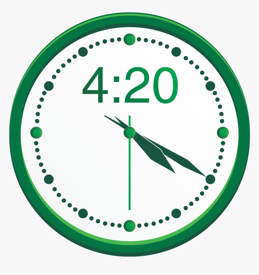 Adobestock The Spot Where - 4 20 Wall Clock Silhouette, HD Png Download, Free Download