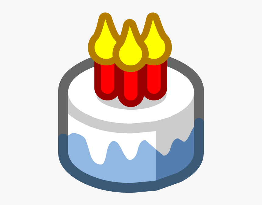 Clipart Cake Emoji - Club Penguin Cake Emoji, HD Png Download, Free Download