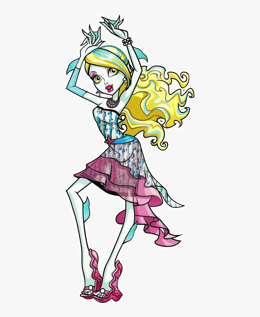 Day Of The Dead - Monster High Dot Dead Gorgeous Lagoona, HD Png Download, Free Download