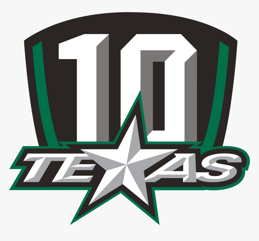 Texas Stars Logo Png - Texas Stars 10th Anniversary, Transparent Png, Free Download