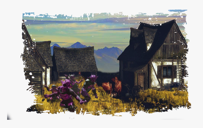 Mountain Village , Png Download - House, Transparent Png, Free Download