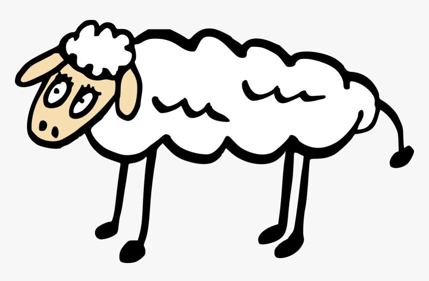 Cartoon Sheep 6, HD Png Download, Free Download