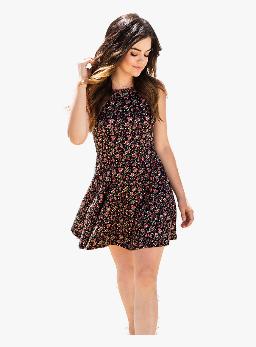 Lucy Hale In A Sundress, HD Png Download, Free Download