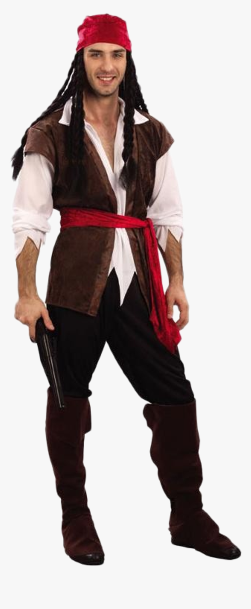 Pirate Captain Cutthroat Jack Sparrow - Jack Sparrow Costume Nz, HD Png Download, Free Download