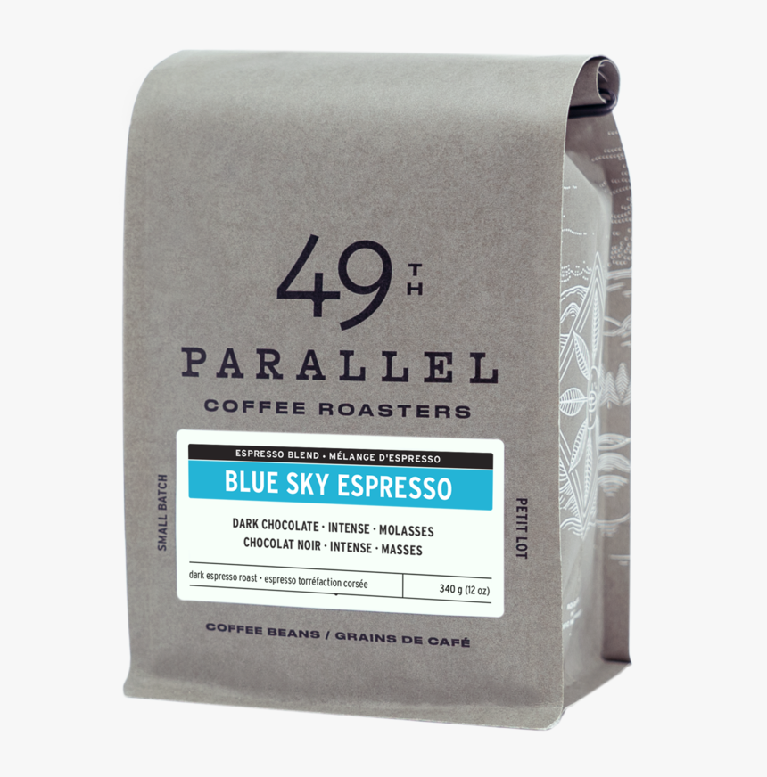 Blue Sky Espresso - Parallel 49 Coffee Espresso, HD Png Download, Free Download