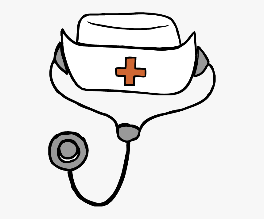 Nurse Hat Clip Art - Nursing, HD Png Download, Free Download