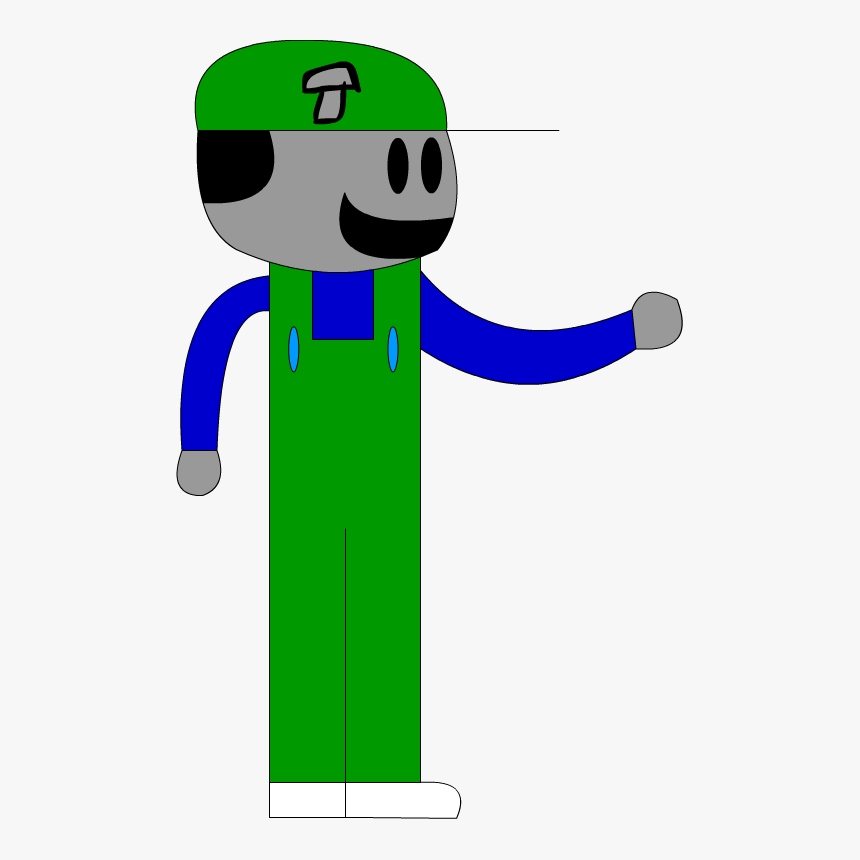 New Weird Luigi Thing - Cartoon, HD Png Download, Free Download