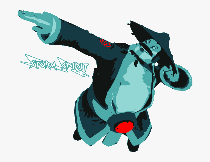 Storm Spirit Png - Dota 2 Storm Spirit Png, Transparent Png, Free Download