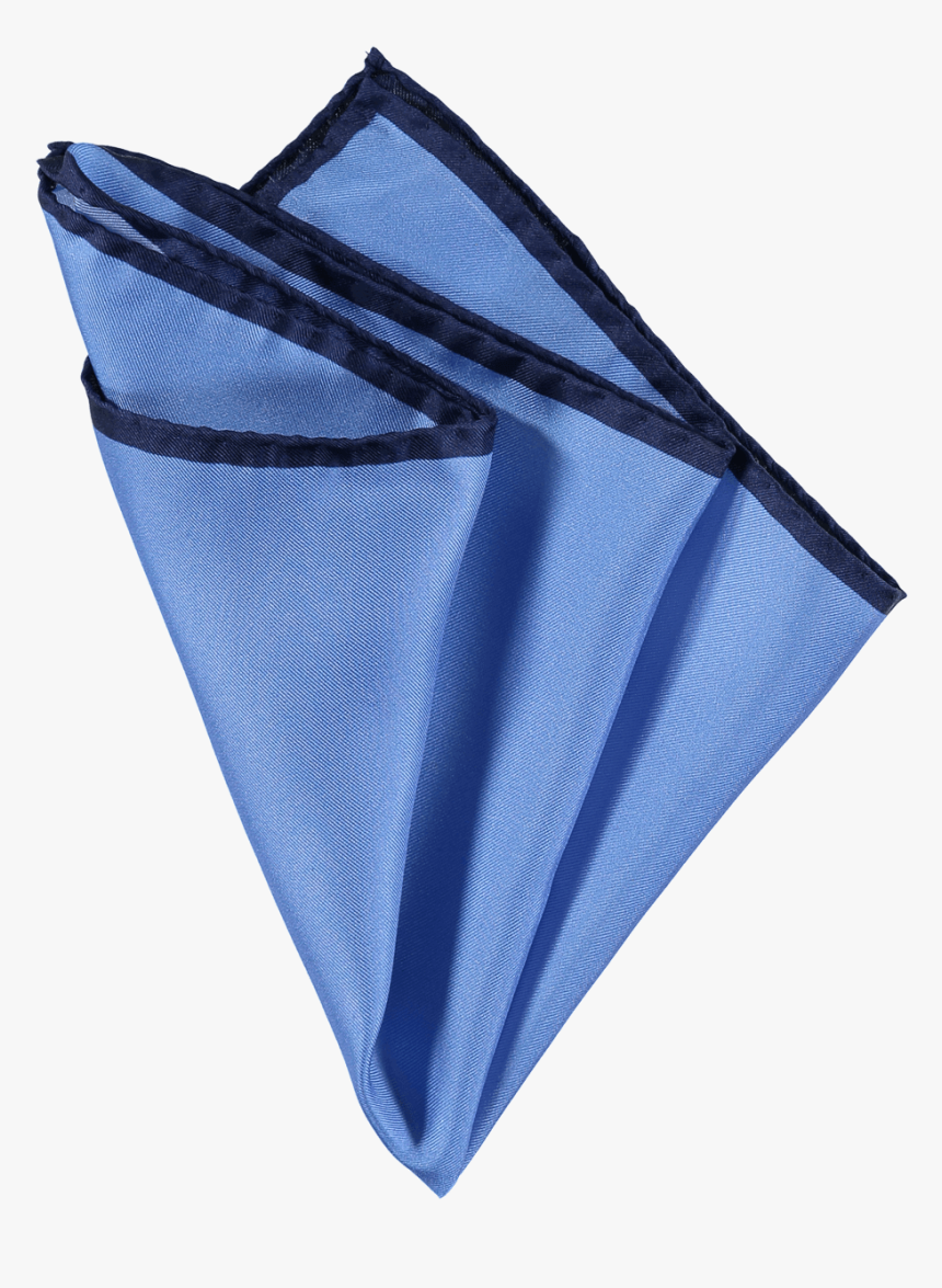 Menswear Accessories Silk Pocket Square Sky Blue Navy - Pocket Square Png Transparent Background, Png Download, Free Download