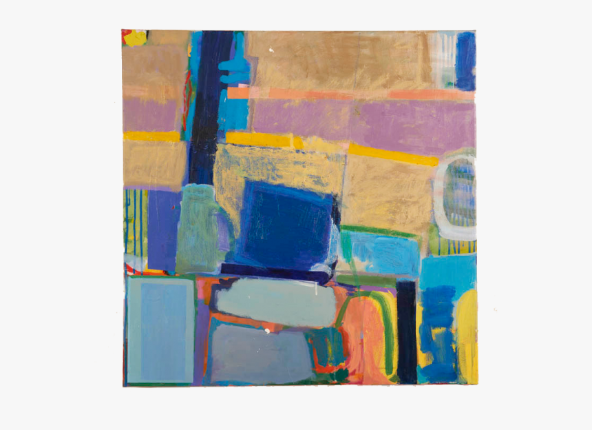 “purple Blue Square” - Modern Art, HD Png Download, Free Download
