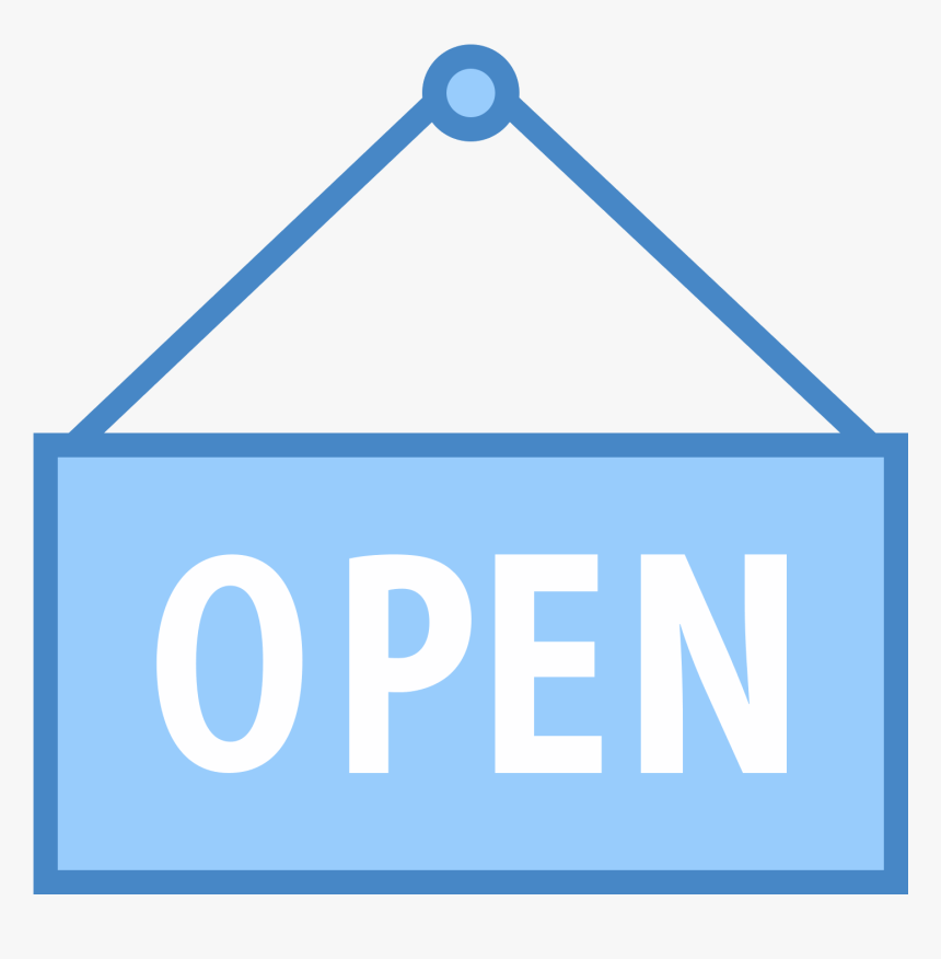 Open Sign Icon - Portable Network Graphics, HD Png Download, Free Download