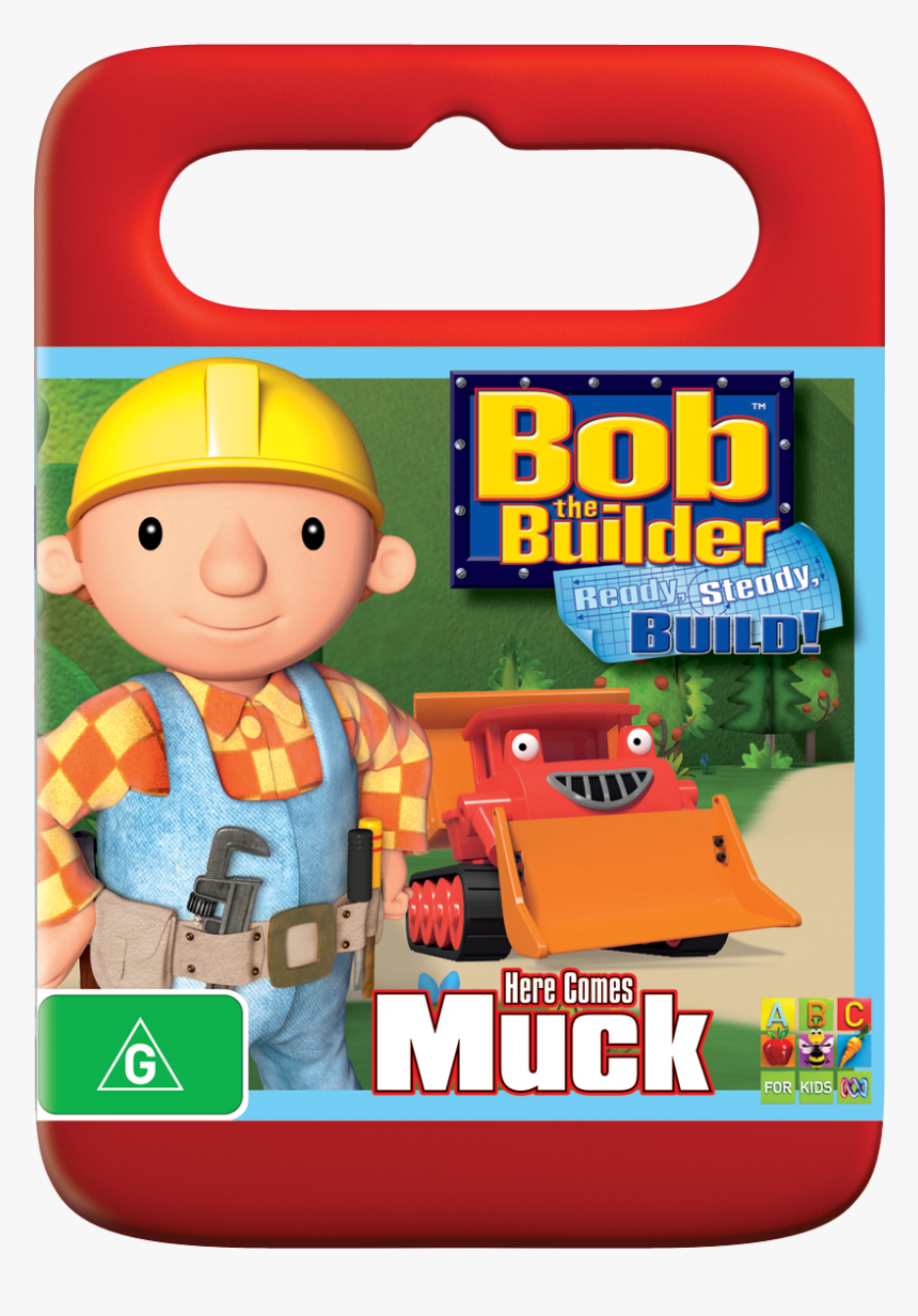 Bob The Builder Ready Steady Build Here Comes Muck - Bob The Builder Scoop's In The Digger Dvd, HD Png Download, Free Download