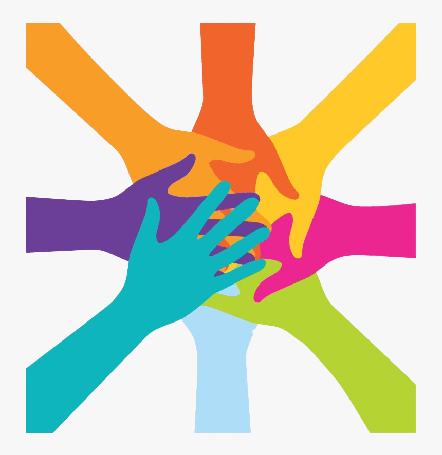 Charity Png Photos - Teamwork Hands Clipart, Transparent Png, Free Download