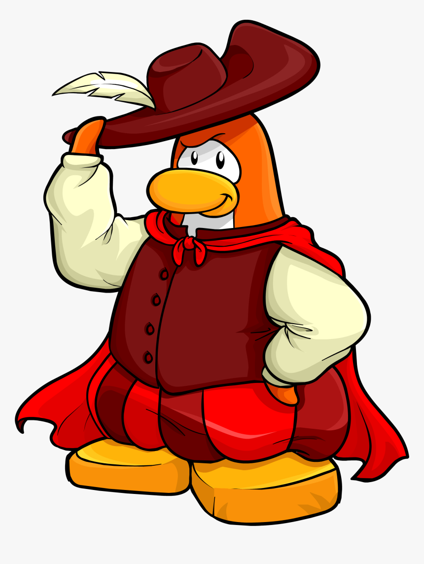 Club Penguin Rewritten Wiki - Club Penguin Is Robin Hood Hat, HD Png Download, Free Download