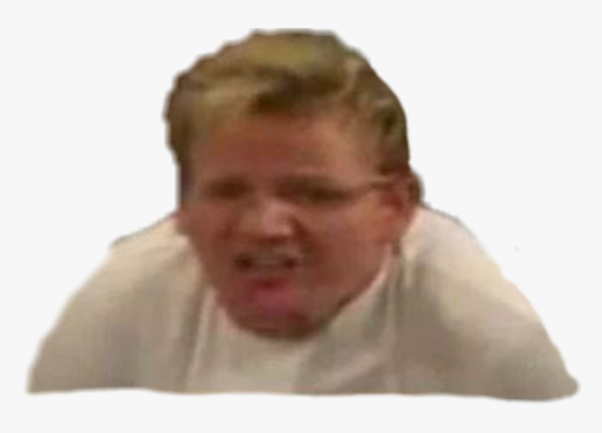 Distorted Gordon Ramsay , Png Download - Gordon Ramsay Sosig Memes, Transparent Png, Free Download