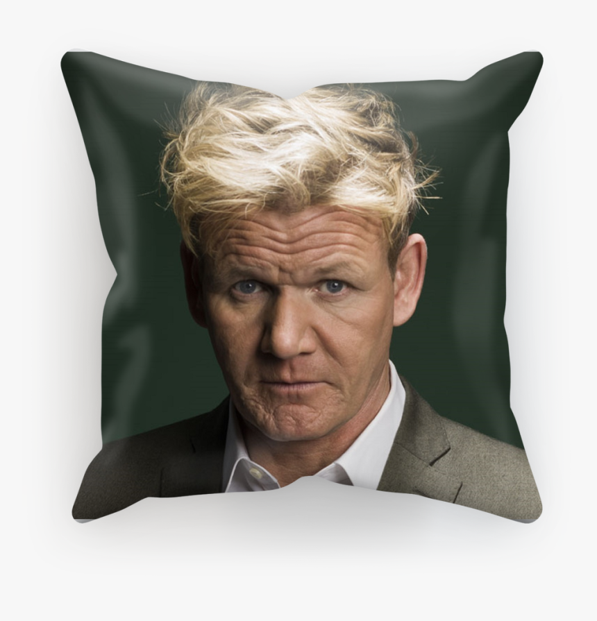 Close-up Of Gordon Ramsay ﻿sublimation Cushion Cover - Gordon Ramsay With A Mullet, HD Png Download, Free Download