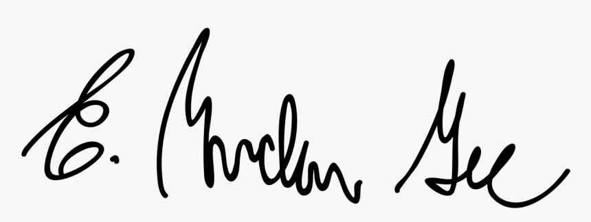 Gordon Gee Signature - E Gordon Gee Signature, HD Png Download, Free Download