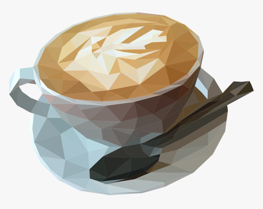 Low Poly Vector Graphics,free Pictures, Free Photos, - Low Poly Coffee Cup, HD Png Download, Free Download