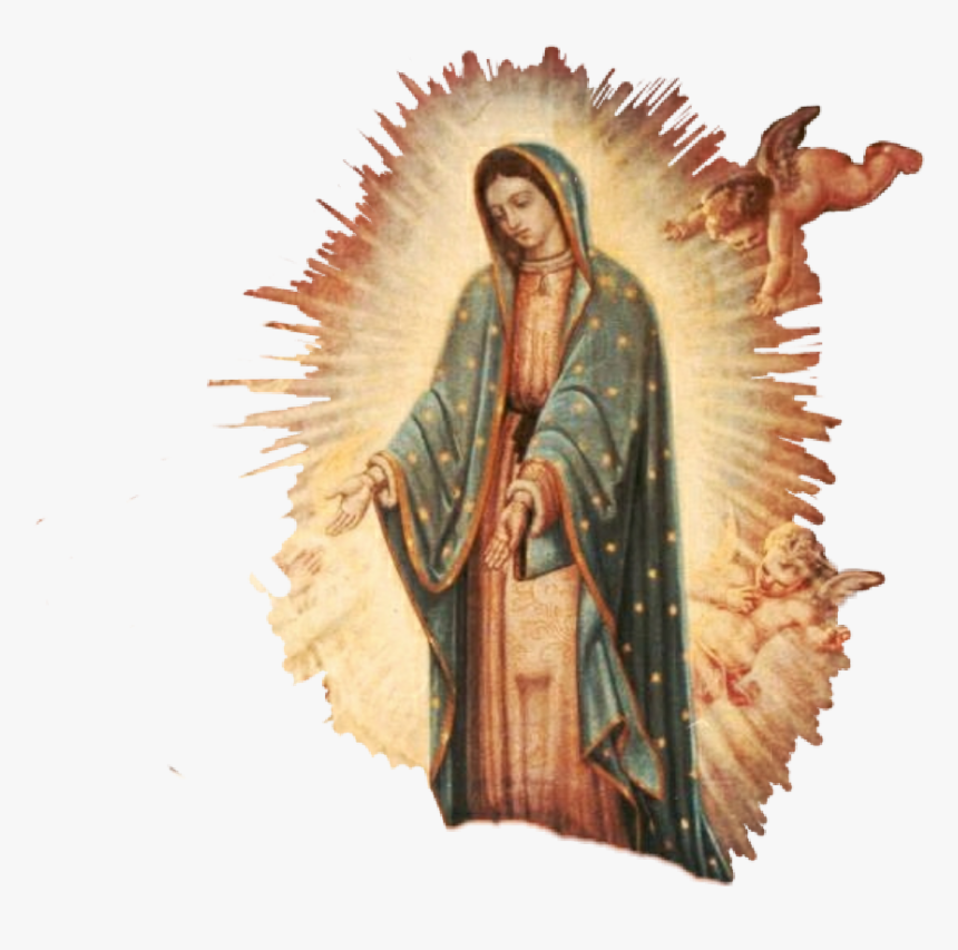 #virgendeguadalupe - Our Lady Of Guddalupe Healing Juan Diego's Uncle, HD Png Download, Free Download