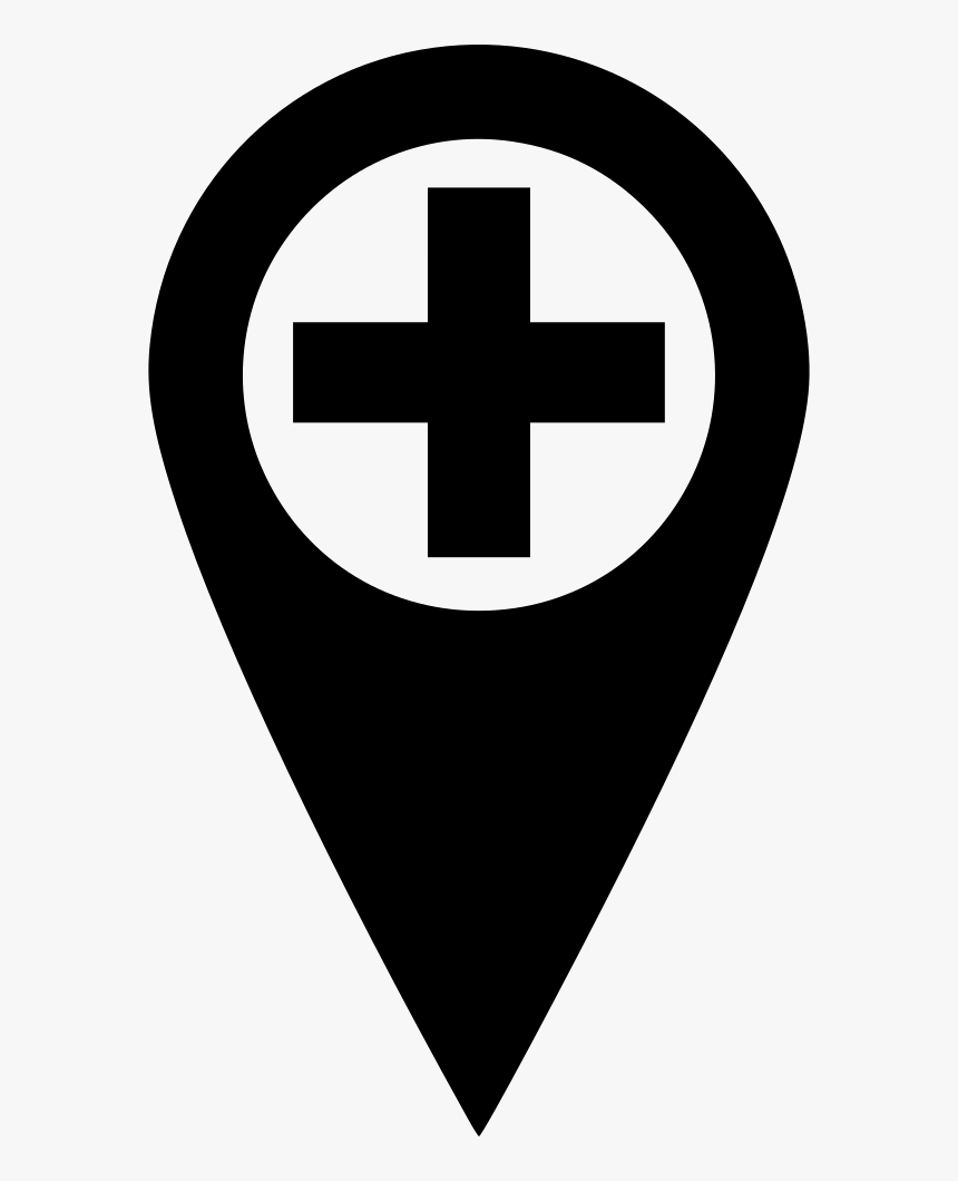 Information Clipart Hospital Chart - Hospital Icon For Map, HD Png Download, Free Download