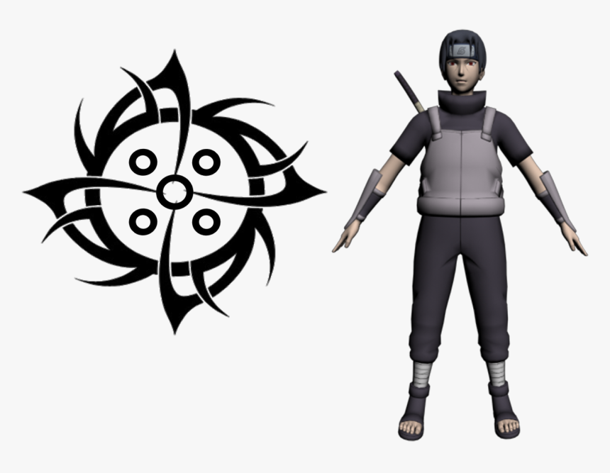 Transparent Anbu Itachi Png - Sun Tribal Tattoo, Png Download, Free Download