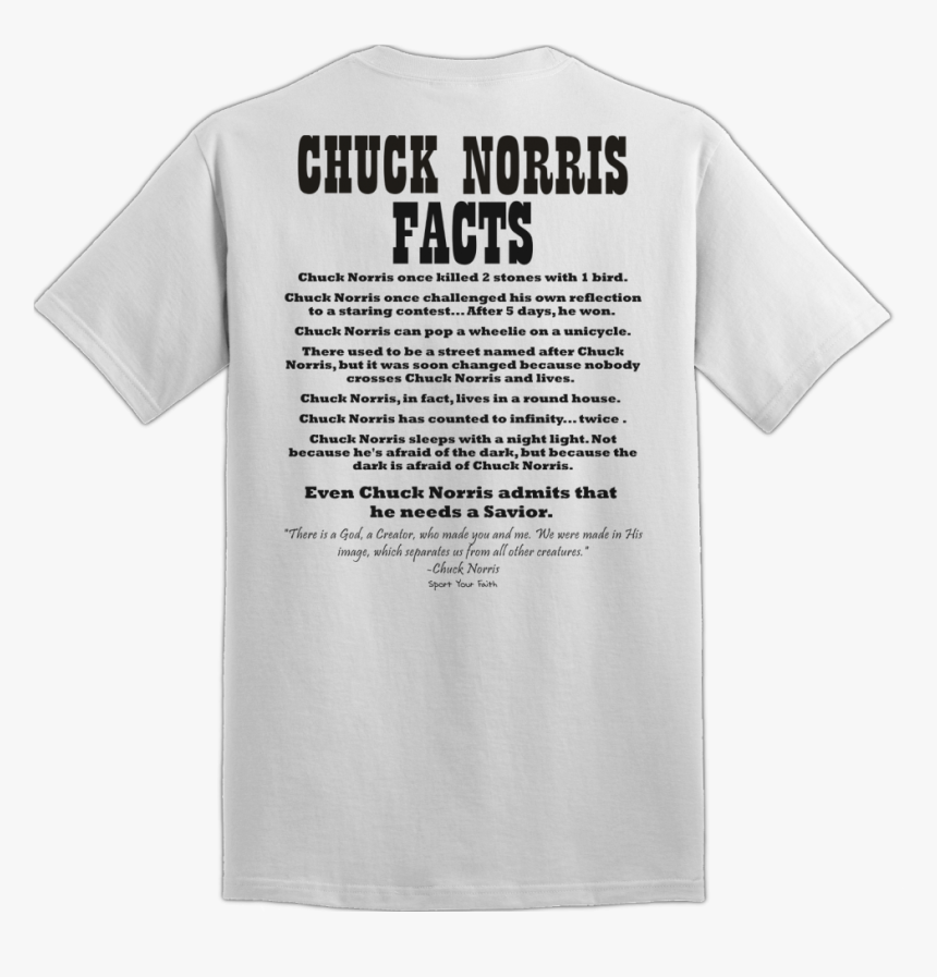 Chuck Norris T Shirts , Png Download - Chuck Norris Jokes Tshirt, Transparent Png, Free Download