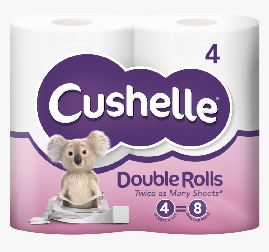 Cushelle Double Rolls - Cushelle Toilet Roll, HD Png Download, Free Download