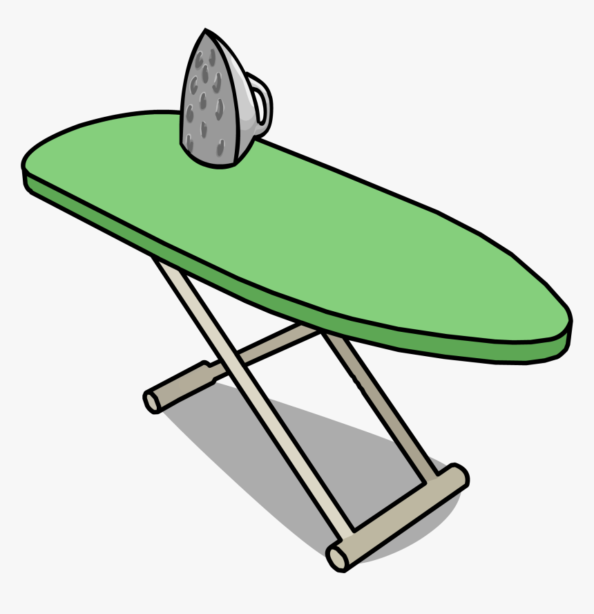 Iron Clipart Iron Board - Clip Art Ironing Board, HD Png Download, Free Download