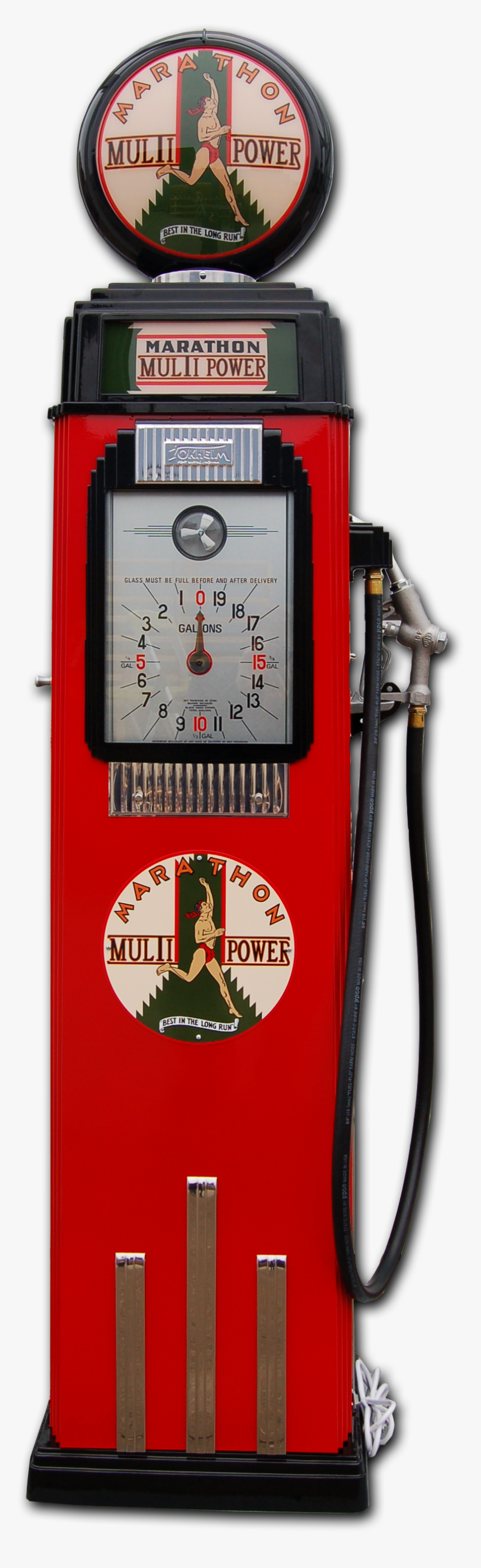 Vintage Gas Pump Png, Picture - Vintage Gas Pump Clock Face, Transparent Png, Free Download