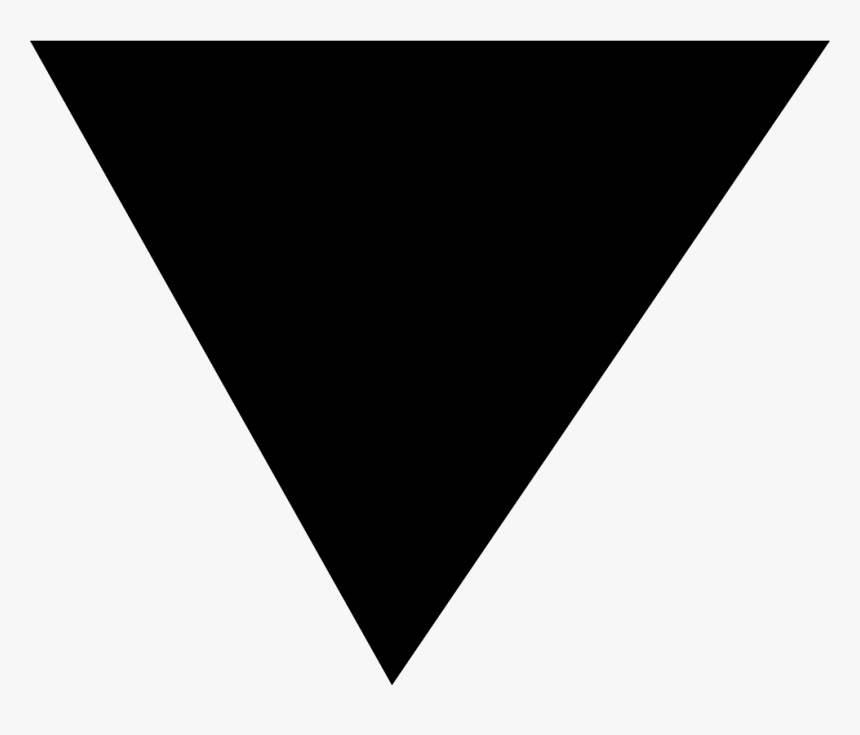 Solid Equilateral Triangle - Equilateral Triangle Black Png, Transparent Png, Free Download