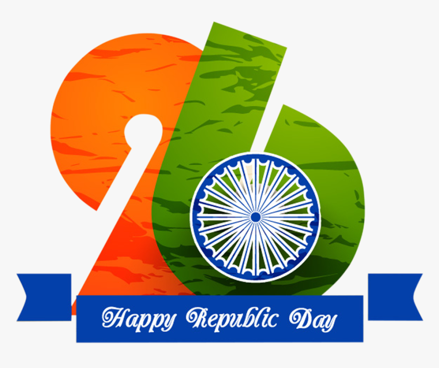 Happy Republic Day 26th January Vector Hd Wallpapers - 70th Republic Day 2019, HD Png Download, Free Download