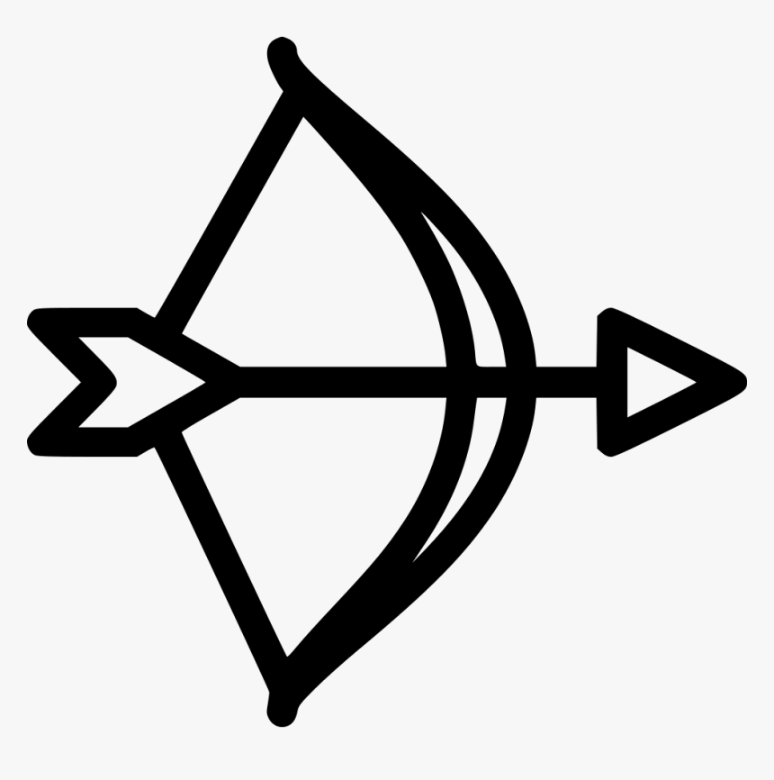 Bow And Arrow Vector Clipart , Png Download - Bow Arrow Vector Png, Transparent Png, Free Download