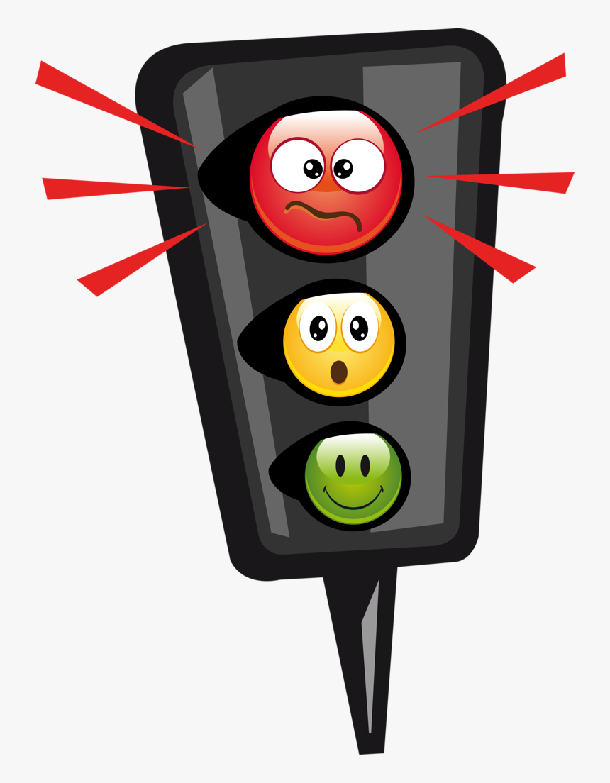 Clipart Train Comic - Clipart Traffic Light Animated, HD Png Download, Free Download