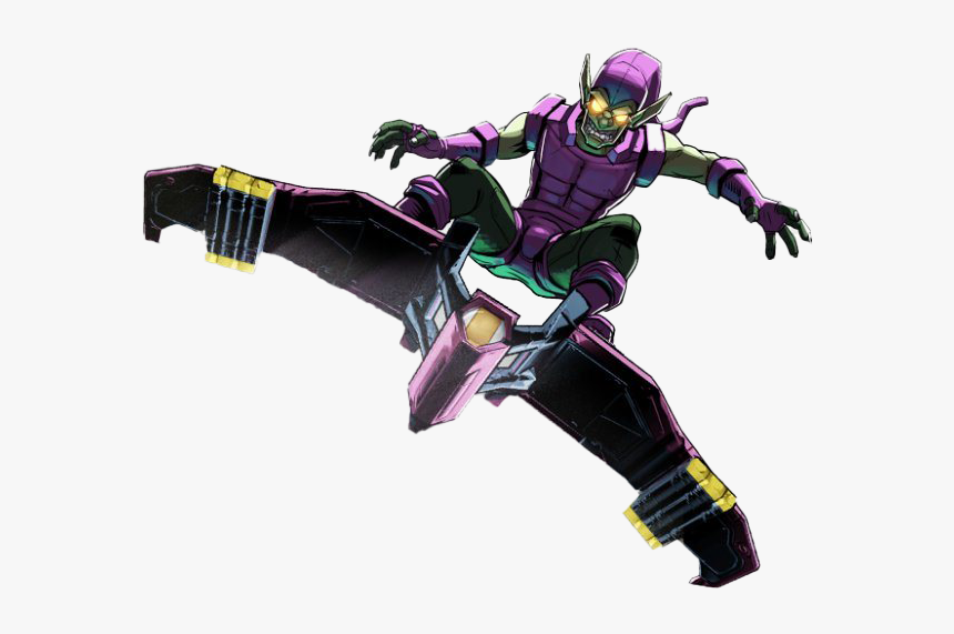 Green Goblin Comic Png Hd Image - Spider Man Unlimited Vulture, Transparent Png, Free Download