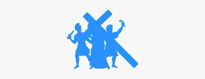 Stations Of The Cross Silhouette, HD Png Download, Free Download