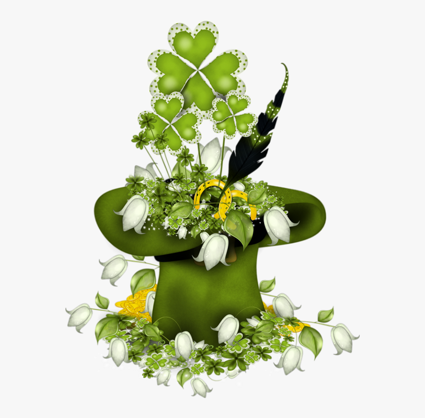 St Patrick's Day Floral Png, Transparent Png, Free Download