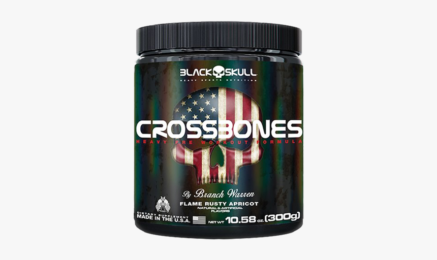 Crossbones 150g Black Skull - Crossbones Black Skull Png, Transparent Png, Free Download